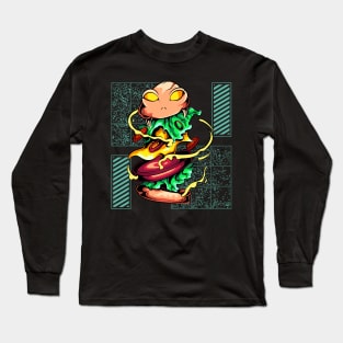 Monster Burger Long Sleeve T-Shirt